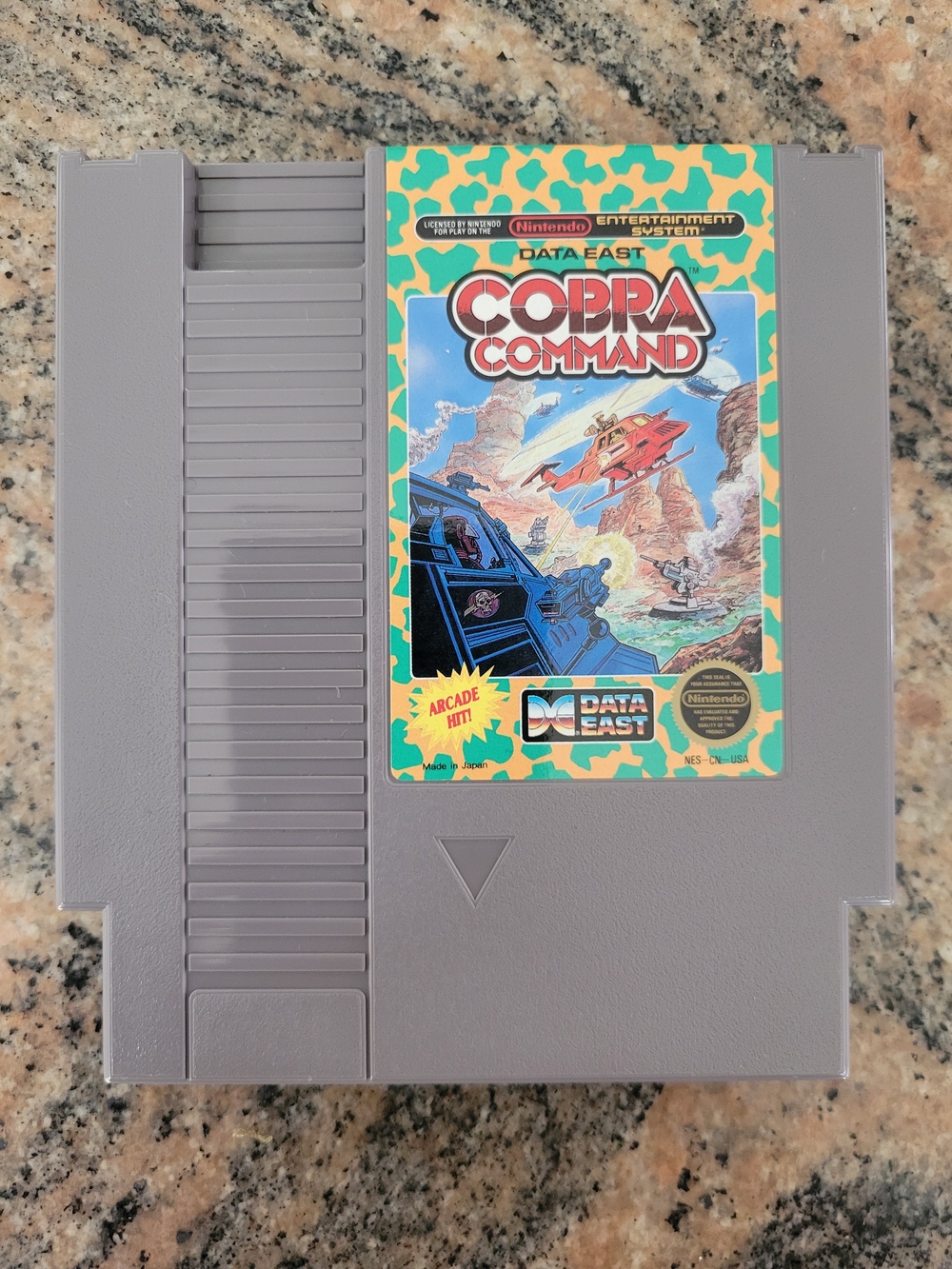 Nintendo (NES): Cobra Command Game, Sheath & Manual. Excellent Condition. $27
